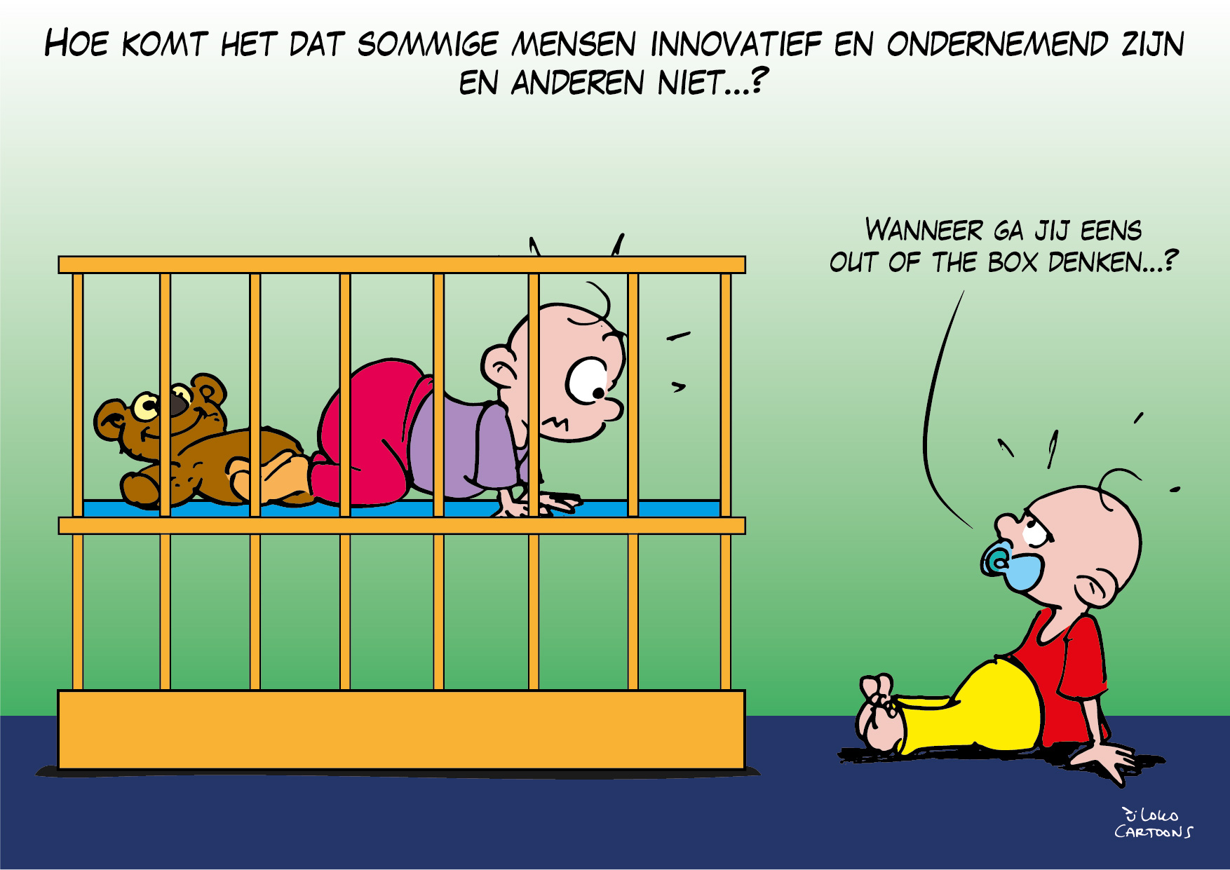 Hoe komt het dat sommige mensen innovatief en ondernemend zijn en